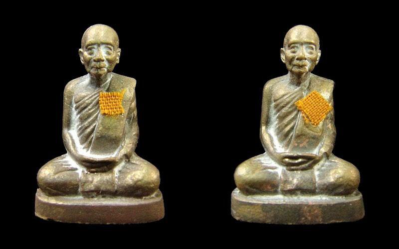 รวม 2 องค์ .. รูปหล่อลอยองค์ 100 ปี สมเด็จพระญาณสังวร สมเด็จพระสังฆราช วัดบวรนิเวศ พร้อมกล่องเดิม