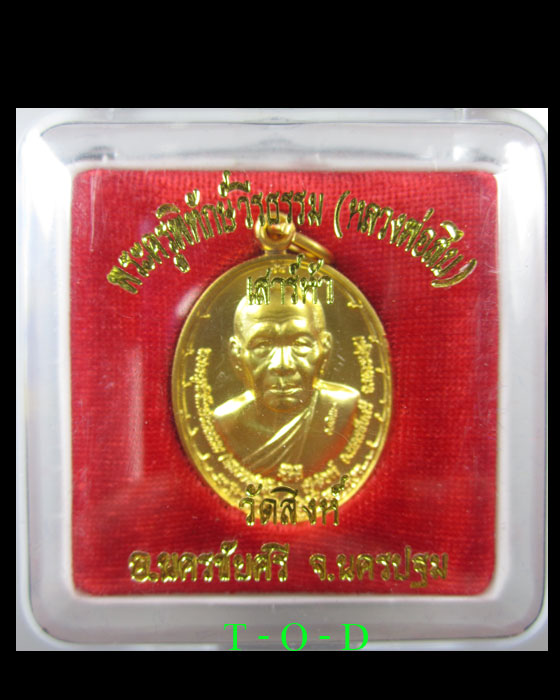 เหรียญหนุมานสะท้านไตรภพ หลวงพ่อสืบ ปืนเสีย วัดสิงห์