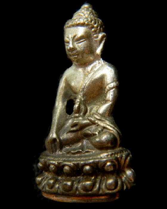 พระกริ่งปรโม+พระชัยวัฒน์ ปี52 ( เนื้อนวะแก่เงิน ก้นทองฝาบาตร ) ลพ.เริ่ม วัดจุกกะเฌอ @ หมายเลข ๗๔๙ @