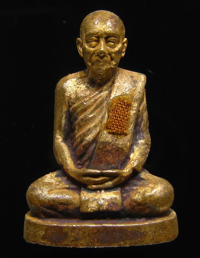**รูปเหมือน 100 ปี สมเด็จญาณฯ วัดบวรฯ เนื้อฝาบาตรผิวไฟ เลข 1354 เคาะเดียวแดง**