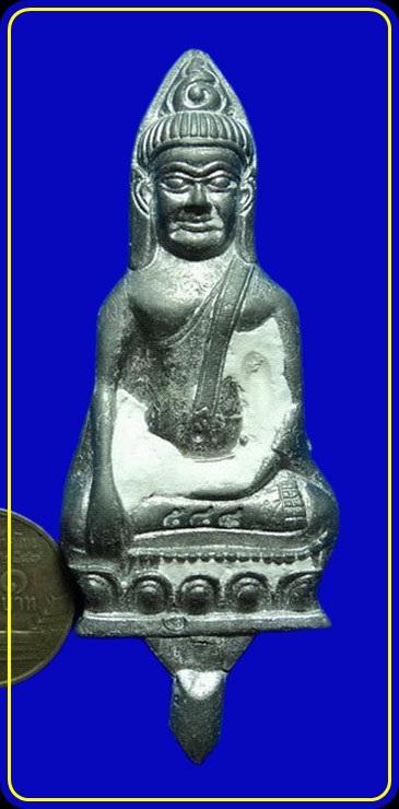 พระหูยานพิมพ์ใหญ่ หลวงปู่กาหลง วัดเขาแหลม รุ่นเตโชชยากรณ์ เนื้อตะกั่วขอมโบราณพันปี