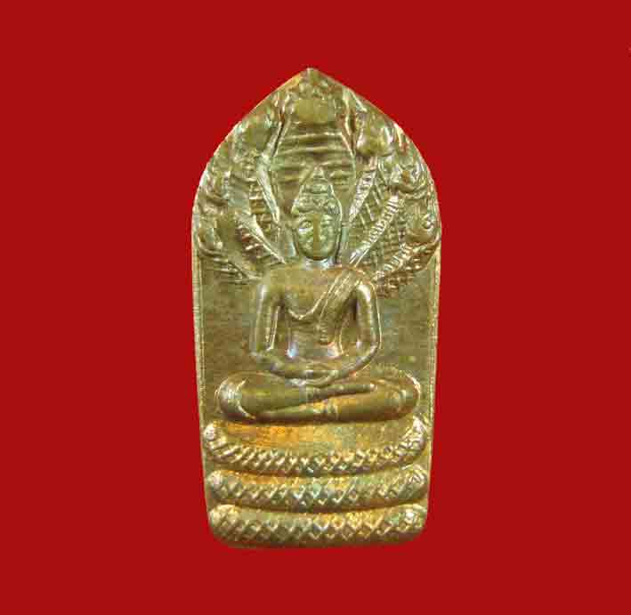 พระปรกใบมะขาม รุ่นแรก ลป.โส กัสฺสโป วัดป่าคำแคนเหนือ จ.ขอนแก่น..082