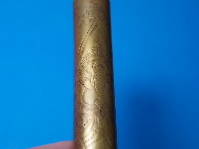 ตะกรุดภาพ พระอาจารย์สมคิด (นะดี) เนื้อทองเหลือง