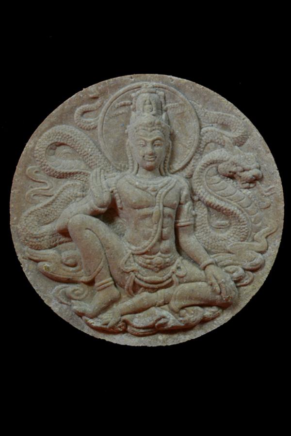 จตุคามรามเทพ รุ่นโคตรเศรษฐี เนื้อไม้เทพธาโร เคาะเดียว