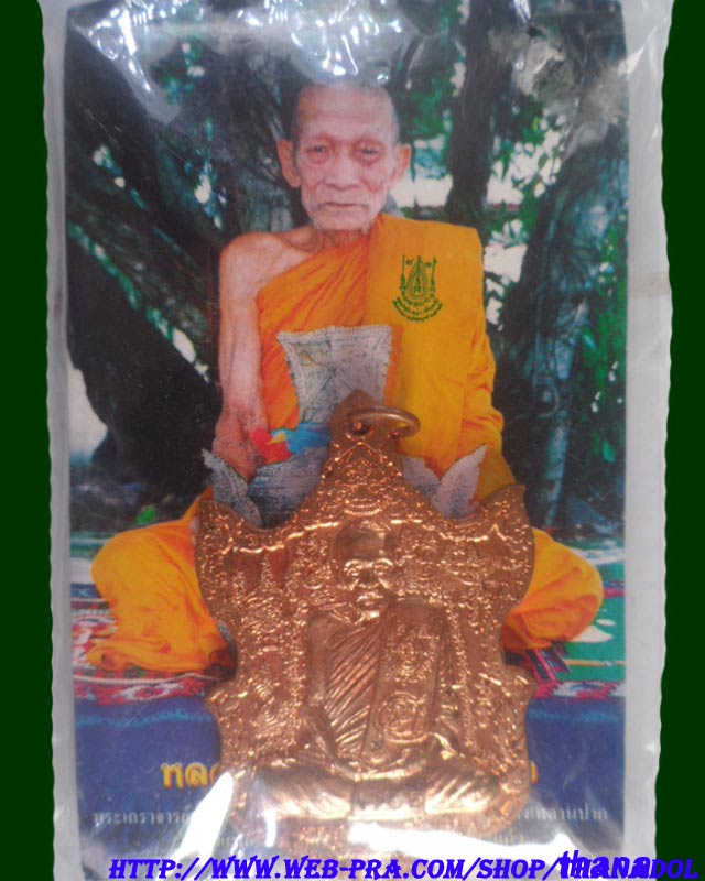 เหรียญนารายณ์แปลงรูป(ไตรมาศ49) หลวงปู่กาหลงเขี้ยวแก้ว วัดเขาแหลม เนื้อทองแดง