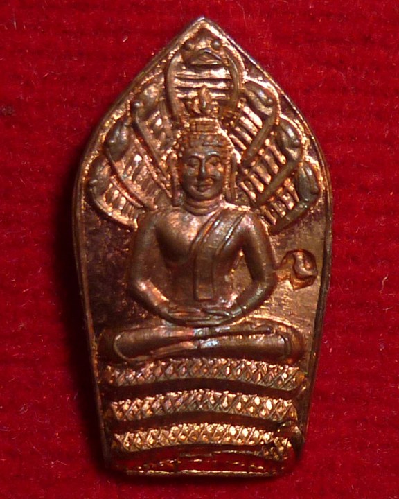 พระนาคปรกใบมะขาม รุ่นแรก หลวงปู่หงษ์ พรหมปัญโญ อ.ปราสาท จ.สุรินทร์
