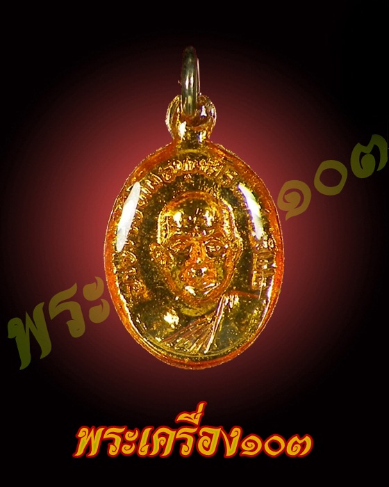 เหรียญเม็ดแตง หลวงปู่ทวด ปี22 ลงยา (2)