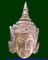 หลวงปู่กาหลงเขี้ยวแก้ว วัดเขาแหลม จ.สระแก้ว เศียรพระลักษณ์หน้าทองเนื้อสัมฤทธิ์ขอมโบราณแก่ทองคำรุ่นแร