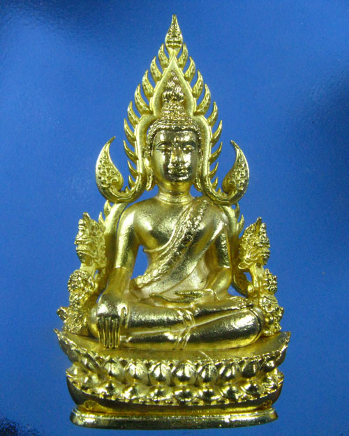 พระพุทธชินราชจอมราชันย์ องค์พระชุบทอง no.796