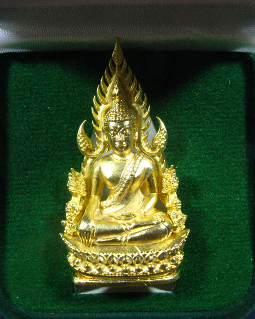 พระพุทธชินราชจอมราชันย์ องค์พระชุบทอง no.796
