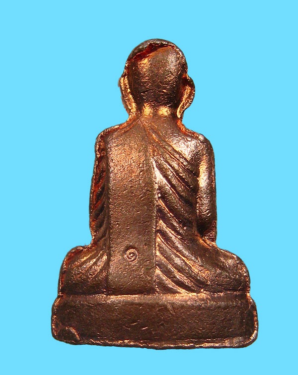 รูปเหมือนปั้มรุ่นแรก พ่อหลวงล้าน วัดขนาย จังหวัดสุราษฎร์ธานี
