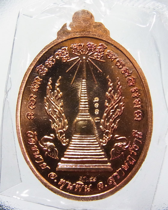 เหรียญหลวงปู่ทวด รุ่นสร้างเจดีย์ศรีเกษม เนื้อมหาชนวน หลวงพ่อล้าน วัดขนาย ปี 2556 เลข 316