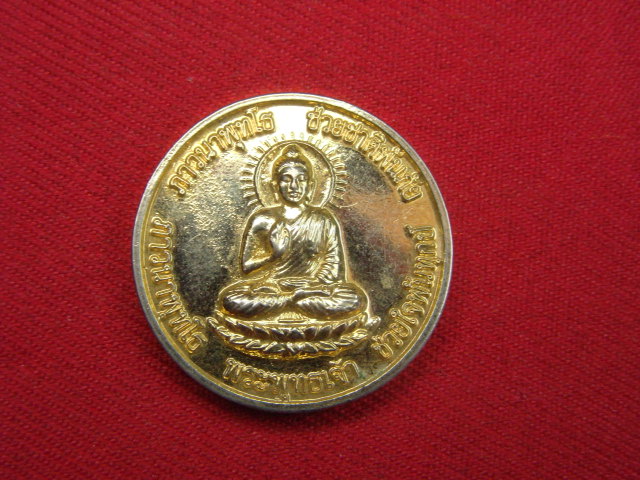 "จ่าสันต์" แดงเคาะเดียว/เหรียญพระพุทธเจ้า หลังพระเจ้าตากสินมหาราช