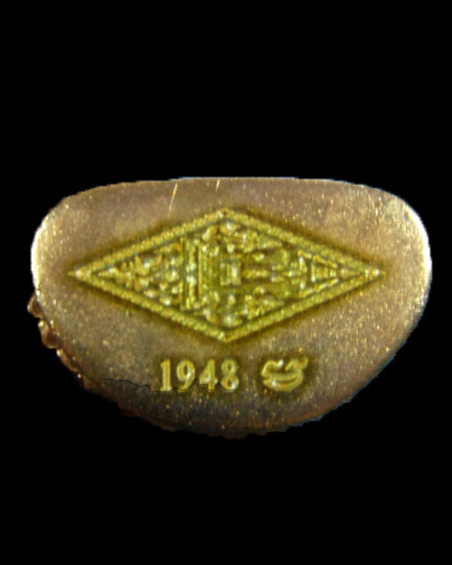 พระพุทธชินราช รุ่นจอมราชันย์ เนื้อโลหะชุบนาค no.1948