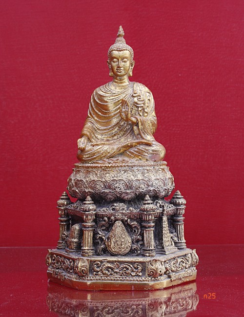 พระบูชาปางประทานพร ฐานสังเวชนียสถาน 4 แห่ง