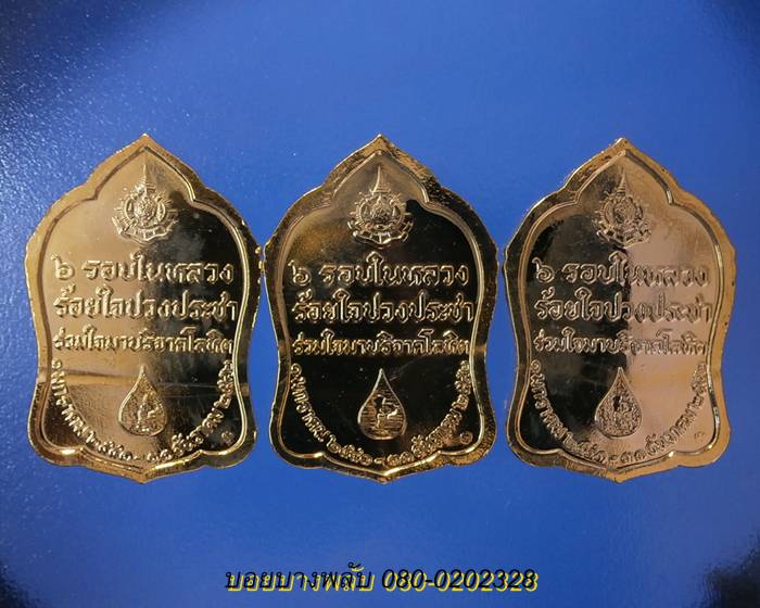 เหรียญ6รอบในหลวง ร้อยใจปวงประชา ปี2540-42