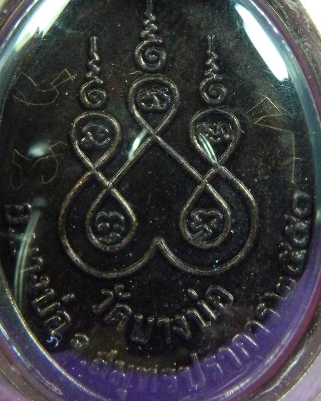 เหรียญนั่งเสือ หลวงพ่อชาญ วัดบางบ่อ ปี 2550