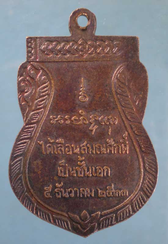 เหรียญปี33 หลวงพ่อพุฒ วัดกลางบางพระ