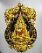 เหรียญพระพุทธชินราช รุ่นจอมราชันย์ เนื้อทองระฆังชุบทองลงยา สีน้ำเงิน ตอกโค้ด พุทธชยันตี หมายเลข ๒๔๗