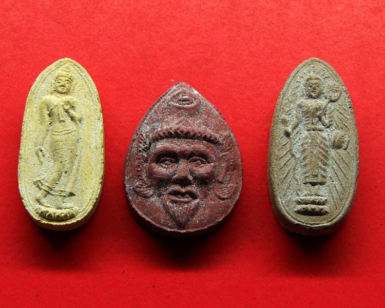 สุดคุ้ม!รายการนี้ พระสีวลีผงพราย  พระลีลาทุ่งเศรษฐีผงพราย พ่อแก่เนื้อว่านสบู่เลือด
