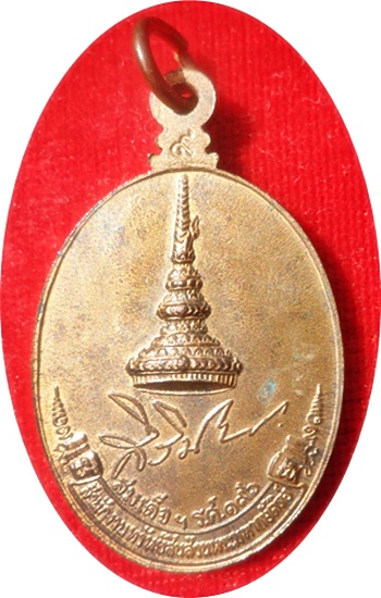 *** เหรียญ หลวงปู่ขาว อนาลโย รุ่นสิรินธร (ทรัพย์สิน) พิมพ์เล็ก นวะโลหะ โค๊ด ๙ ปี 2521