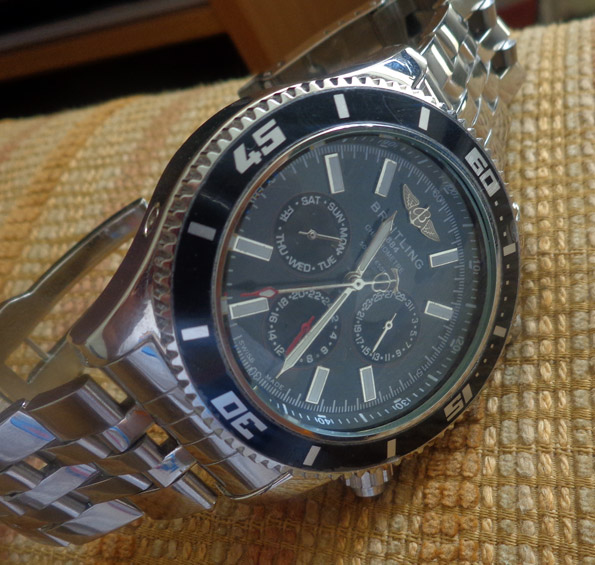 นาฬิกา BREITLING CHRONOMETRE ระบบ AUTOMATIC