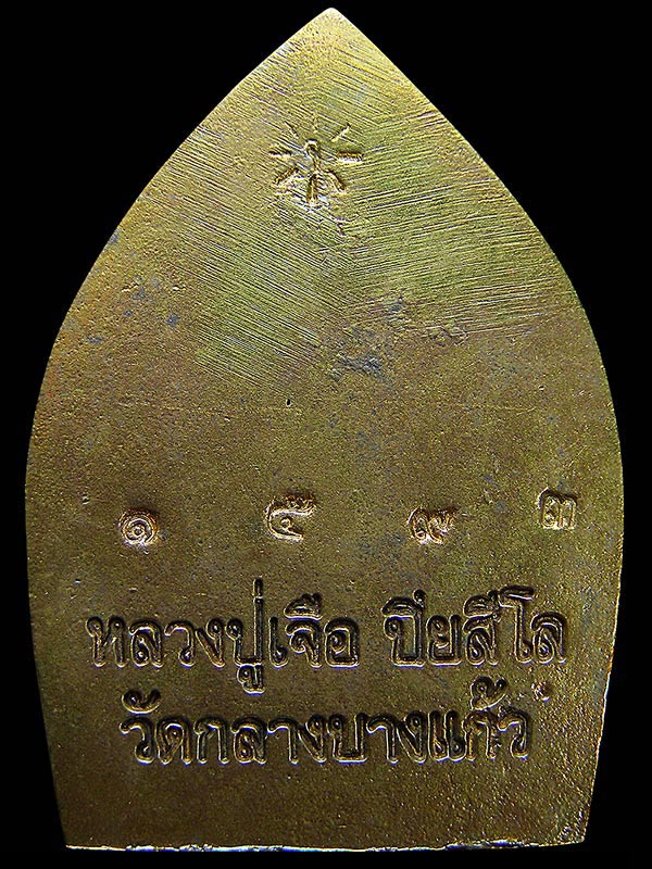 เหรียญเจ้าสัวมหาเศรษฐี หลวงปู่เจือ วัดกลางบางแก้ว ปี2552