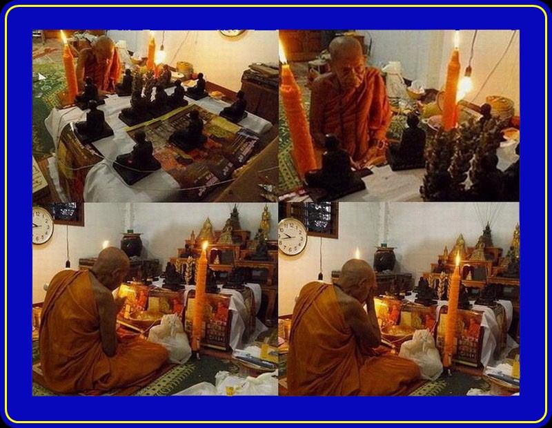 รูปเหมือนปั๊มเฉพาะองค์ รุ่นอายุวัฒนะมงคล 99 พ่อท่านเสือเล็ก วัดควนซาง เนื้ออัลปาก้า