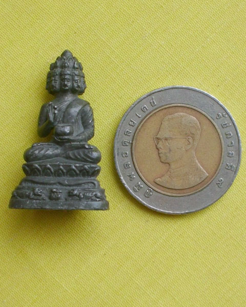 พระกริ่งเศรษฐีนวโกฎิ รุ่น2 เนื้อตะกั่วชนวนตะกรุด (กรรมการ) หลวงปู่คำบุ  วัดกุดชมภู จ.อุบลฯ*เคาะเดียว