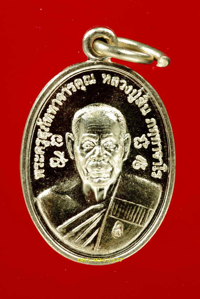 เหรียญเม็ดแตง ลป.สิน วัดระหารใหญ่ ปี2555 เนื้ออัลปก้า