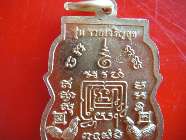 เหรียญเสมาหลวงพ่อรวย วัดตะโก รุ่นรวยเจริญสุข เนื้อทองเหลือง 10 องค์ วัดใจ