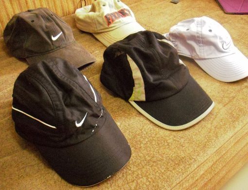 หมวกแบรนด์ดังแท้ๆ 5 ใบ ทั้ง NIKE+REEBOKฯลฯ