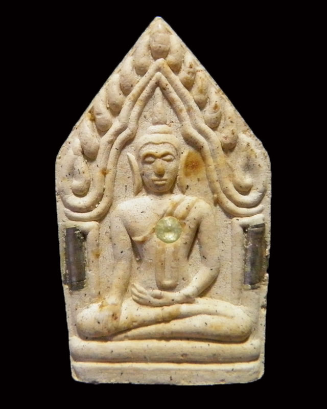 พระขุนแผน ท่านขุนพันธ์ฯ บ่วง ซือ เฮง(เฮงหมื่นเรื่อง) ปี 2541 ฝัง ตะกรุดเงิน ๒ ดอก ฝังพลอยเสก
