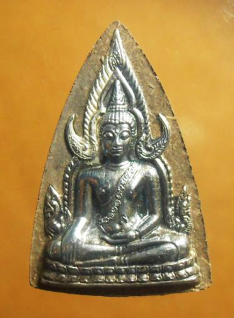 พระพุทธชินราช รุ่น ญสส เนื้อว่านหน้ากากเงิน พ.ศ.2543 หลวงปู่หมุน หลวงปู่คำพันธ์ ฯลฯ