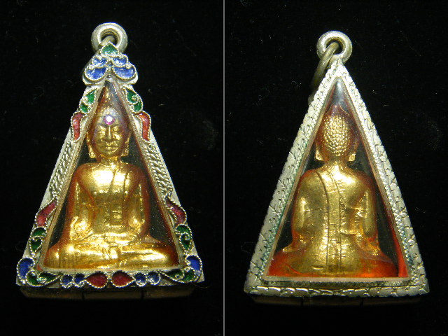 หลวงพ่อพระใส รุ่นแรก05+ตลับลงยา