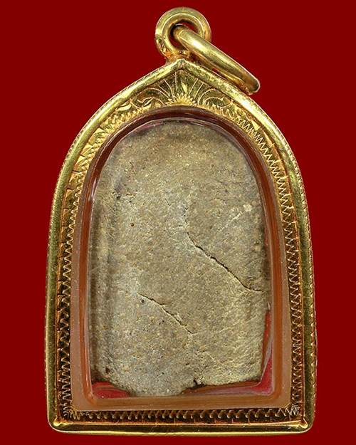 พระซุ้มเว้าเนื้อว่าน หลวงปู่บุญ วัดกลางบางแก้ว นครปฐม ปี 2456