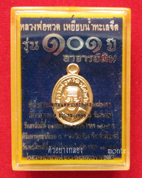 เหรียญหลวงพ่อทวด พิมพ์เม็ดแตง รุ่น 101 ปี อ.ทิม ศาลหลักเมือง