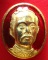 เข็มกลัดพระบาทสมเด็จพระจุลจอมเกล้าเจ้าอยู่หัว (รัชกาลที่ 5) รุ่นเมตตาธรรม กะไหล่ทองลงยา
