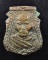 เหรียญหล่อหน้าเสือหลวงพ่อน้อยวัดธรรมศาลา (รุ่นเสริม1)ปีพ.ศ.2510) เนื้อทองผสม