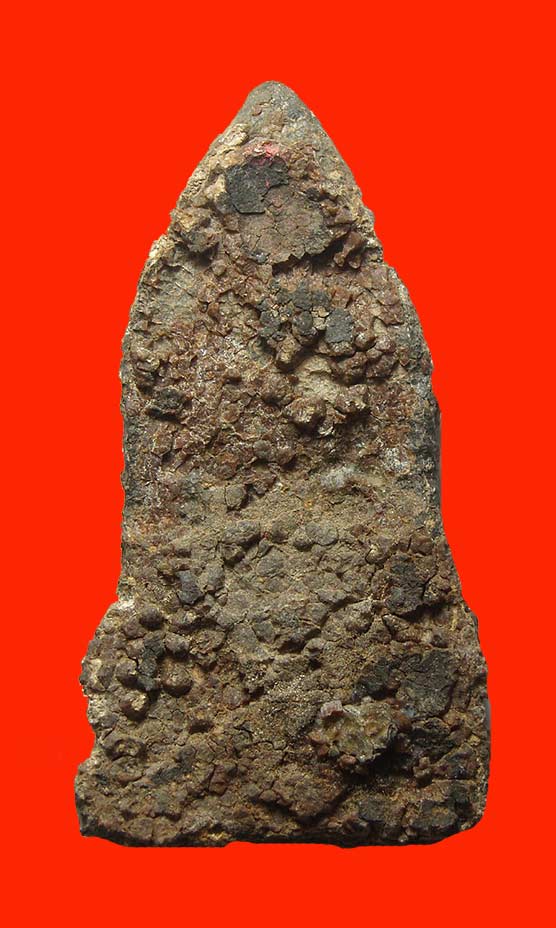 พระโคนสมอเนื้อชินเงิน  จ.อยุธยา พิมพ์ห้อยพระบาท