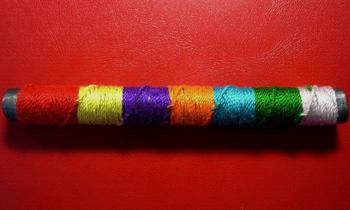 *ตะกรุดมหารูดไหม 7 สี หลวงพ่อแย้ม วัดสามง่าม จ.นครปฐม สวยมากค่ะ*
