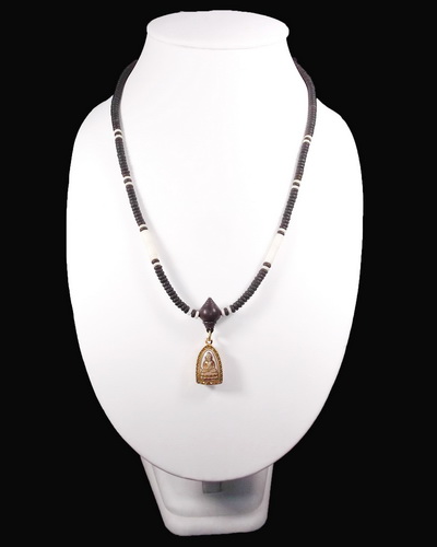 ***ลดกระหน่ำ*** สร้อยกระลาแบบ 1 ห่วง หัวขุนไม้+ประคตกระดูกช้าง สวยๆ ถูกๆ เคาะเดียวครับ