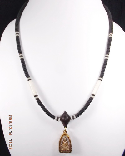 ***ลดกระหน่ำ*** สร้อยกระลาแบบ 1 ห่วง หัวขุนไม้+ประคตกระดูกช้าง สวยๆ ถูกๆ เคาะเดียวครับ