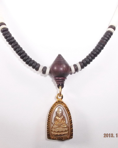 ***ลดกระหน่ำ*** สร้อยกระลาแบบ 1 ห่วง หัวขุนไม้+ประคตกระดูกช้าง สวยๆ ถูกๆ เคาะเดียวครับ