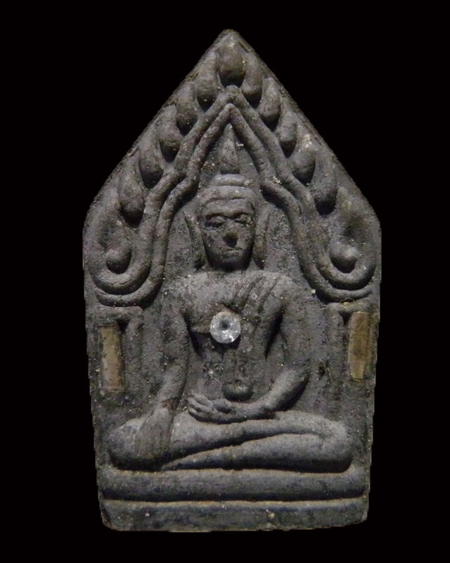 พระขุนแผน ท่านขุนพันธ์ฯ บ่วง ซือ เฮง(เฮงหมื่นเรื่อง) ปี 2541 ฝัง ตะกรุดเงิน ๒ ดอก ฝังพลอยเสก