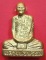 (((วัดใจเคาะเดียว))) หลวงพ่อพรหม ถาวโร วัดช่องแค รูปหล่อปั้มลอยองค์เข่ากว้างหลังเต็ม