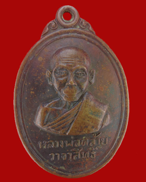 พ่อท่านคล้าย รูปไข่ หลังพระธาตุ๑