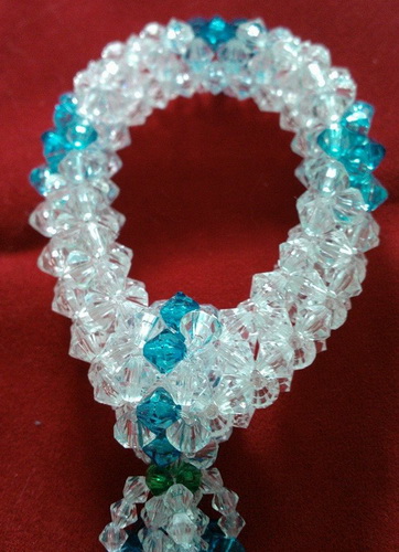 พวงมาลัยลูกปัด ใช้บูชาพระ ทำความสะอาดได้ 