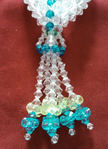 พวงมาลัยลูกปัด ใช้บูชาพระ ทำความสะอาดได้ 