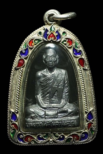 หลวงพ่อโอด วัดจันเสน จ.นครสวรค์ เนื่อตะกั่ว